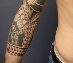 Speerspitzen Muster Die Sich Uberlappen Maori Tattoos Samoanische Tattoos Polynesisches Tattoo
