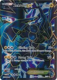 In its tail, it has a giant generator that creates electricity. Zekrom Ex Black White 4 Next Destinies Pokemon Trollandto