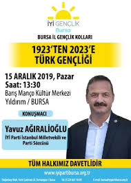 Bölge milletvekili adayı ve aynı zamanda türkiye i̇nisiyatif merkezi başkanı. Yavuz Agiralioglu Bursa Da 1923 Ten 2023 E Turk Gencligi Ni Anlatacak Sonhaber16 Com
