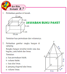 Check spelling or type a new query. Lengkap Kunci Jawaban Buku Paket Matematika Kelas 8 Ayo Kita Berlatih 8 7 Halaman 200 201 202 Kunci Jawaban Buku Paket Terbaru Lengkap Bukupaket