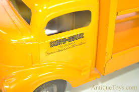 Doner and featured three custom made 18 wheeler props. Original Rare Smith Miller Inc Smitty Toys Coca Cola Delivery Truck Sold Antique Toys For Sale
