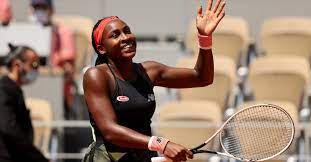 Yeah, today's match i think she was really attacking the ball well. Coco Gauff Punches Ticket To Tokyo 2020 With French Open Quarterfinal