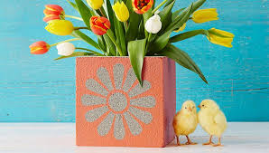 Concrete Block Planter Concrete Blocks Decorative Cinder Blocks Concrete Diy Projects