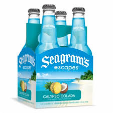 Seagram's escapes variety pack provides a delicious mix of tropical summer flavors in one convenient package. Seagram S Escapes Calypso Colada Pineapple Coconut Malt Beverage 4 Bottles 11 2 Fl Oz Ralphs