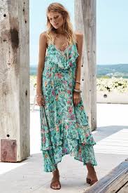Spell Sayulita Frill Maxi Maxi Dress Frill Dress Dresses