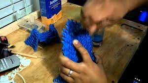 How To Glue Abs 3d Prints Using Acetone And Left Over Excess Abs Prints 3d Printing 3d Printed Objects