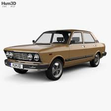 Fiat 132 1977 3d Model From Hum3d Com Fiat 3d Model Car 3d Model