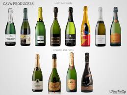 Popular Cava Producers Brands Cava Sparkling Wine Wine Folly Champagne Brands