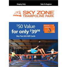 As a mom, i was so happy to see that sky zone has three different dodge ball courts. Sky Zone Columbia Gift Card 2 25 Sam S Club