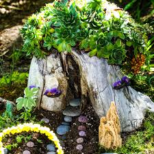 Kids can create their own fairy wand from a simple stick. How To Make Fairy Gardens Horticulture