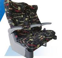 Plastic City Bus Seats