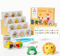 Amazon.com: Air Dry Clay Kit - Modeling Clay for Kids mit ...