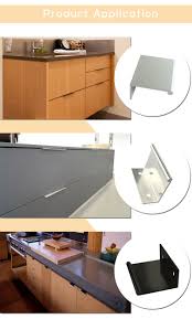 They make finding things in the kitchen much easier, especially items on the lower cabinets. Uke Modern Simple Cabinet Door Edge Handle Wardrobe Drawer Pulls Hidden Furniture Handles Aluminum Office Desk Cabinet Knob Cabinet Pulls Aliexpress