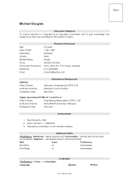 Resume Format Jobstreet Resume Templates Resume Format Job Resume Format Good Resume Examples