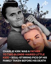 Charlie Kirk was called the "love of my life" by his wife, who also praised  him as a father to their two children. 😮 An inside view of their family  life. ⬇️