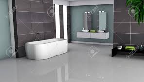 Weitere ideen zu fliesen, badezimmer, badezimmer fliesen. Home Interior Eines Modernen Badezimmer Mit Granit Fliesen Und Zeitgenossisches Design 3d Rendering Lizenzfreie Fotos Bilder Und Stock Fotografie Image 18199531