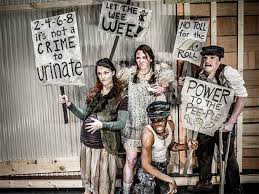 If the poor don't obey the strict laws prohibiting free urination, they'll be sent to the dreaded and mysterious urinetown. after too long under the heel of the malevolent caldwell b. Urinetown Theatre Uab Presents Big Irreverent Clean Musical News Uab