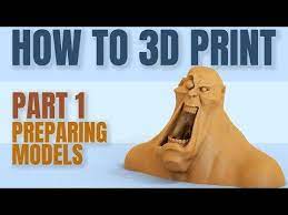 3d Printing Process Part1 Prepare Models For Printing Blender 2 8 Youtube 3d Printing Prints 3dprinting Design