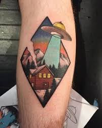 It requires a lot of attention to detail and the colors need to be matched in the right manner. Alien Tattoo