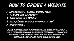 Some image hosting services provide a couple of additional useful links beside the url for uploaded images. How To Create A Website Url Address Youtube