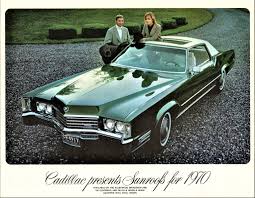 This is the 1st year for the 500 (8.2l) v8 engine. 1970 Cadillac Eldorado With Sunroof Alden Jewell Flickr