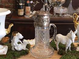 pin auf antike karaffen dekanter silberkaraffe kristall kristallkaraffe