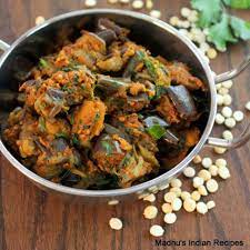 Dry Brinjal Masala Masala Vankaya Vepudu Baingan Sabji Tasty Vegetarian Recipes Indian Food Recipes Vegetarian Dry Curry Recipe