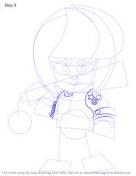 Learn how to draw bibi. Learn How To Draw Bibi From Brawl Stars Brawl Stars Step By Step Drawing Tutorials In 2020 Drawing For Beginners Drawings Drawing Tutorial