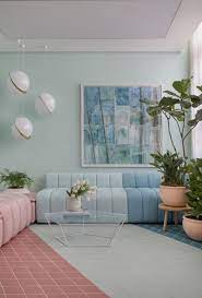 Jika dikaitkan dengan pengaruh mood, biasanya jenis warna pastel dipergunakan di ruang kerja. Desain Ruangan Warna Pastel Yang Cantik Dan Menawan