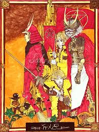 He shows signs of success, wealth, and endless personal growth. Seth Styles The King Of Pentacles Exhibits His Gilded Love For The Material World