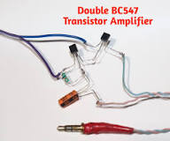 BC547 Double Transistor Audio Amplifier : 8 Steps - Instructables
