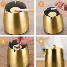 Easily order free standing ashtrays, outdoor ashtray, smokers oasis, metal ashtrays, decorative ashtrays, tabletop ashtrays, and outdoor ashtray, cigarette urns, & smokers oasis outdoor ashtrays. Windproof Ashtray For Cigarettes Outdoor Ashtrays For Patio Beautiful Tabletop Smoke Stainless Steel Ashtray For Home Office Walmart Com Walmart Com