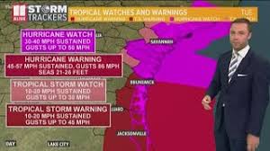 A hurricane is measured using on average, a hurricane measures 100 miles in diameter. Hurricane Warning Is In Effect For Coastal Waters A Tropical Storm Warning Is In Effect Inland Youtube