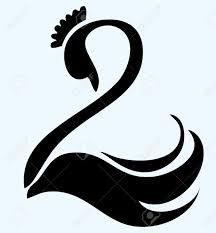 Baby Swan Clipart Black And White Pin On Swan
