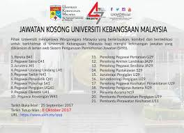 9:44 am airasia seluruh negeri september 2016. Kongsi Kerja Career Vacancy Ukm Jgn Lupa Like Facebook