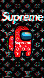 Supreme Among Us Walpaper Supreme Wallpaper Supreme Iphone Wallpaper Iphone Wallpaper For Guys