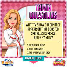 Do you know the secrets of sewing? Bingo Blitz Can You Answer Today S Candace Nelson Trivia Question Below Comment To Answer The Trivia Question For Your Chance To Win An Ingredients Pack From Blitzy Http Bit Ly 2mm Bbtrivia073119 Update