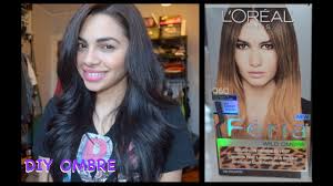 It's a really straightforward kit that contains everything you need to get the perfect 'at home' dip dye or ombre (whatever hi, my hair is black, would it work on black hair if i leave it on for the full time. Diy Ombre Hair Experiment Using Loreal Feria Ombre Kit Review Demo Before And After Youtube