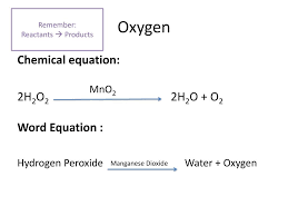 Manganese sulfate is oxidized to manganese dioxide while hydrogen peroxide is reduced to water. Manganese Dioxide And Hydrogen Peroxide Reaction Equation