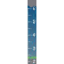 Cherri Rainy Day With Cloud On Abaca Board Personalized Growth Chart