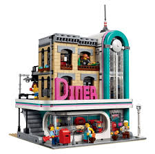 Lego Downtown Diner Creator Modulaire Lego Ensembles De Lego Maison Lego