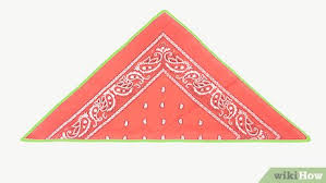 Wie wird das bandana getragen? Ein Kopftuch Binden Wikihow