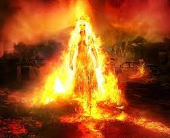Pele Is The Fiery Hawaiian Volcano Goddess The Daughter Of The Earth Goddess Haimea Pele Came To Hawaii On A Boat Fire Goddess Hawaiian Goddess Goddess Art