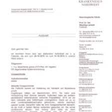 Es dauert 20 min (wirklich sehr knapp) und ihr habt vor euch einen. Arztbrief Doccheck Flexikon