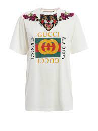 Camisetas Gucci - Camiseta Blanca Para Mujer - 457094X5S719234 | iKRIX.com