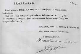 The proclamation of indonesian independence was read at 10:00 in the morning of friday, 17 august 1945. Mengingat Ingat Kembali Isi Teks Proklamasi Dan Apa Maknanya Kelas Pintar