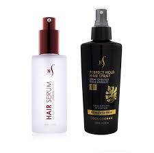 These natural oils will add moisture and shine to your hair, they will nourish the scalp helping to reduce dry, and flaky skin. Buy Hair Styling Spray And Argan Oil Hair Serum Set Vitamin E Hair Serum Hair Care Set Spray For Styling Hair To Perfection Hair Styling Serum Set From