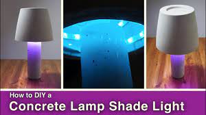 It wasn't intended for outdoor use. Diy Concrete Lamp Shade Light Youtube