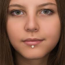 Lip Ring, Bioflex Lip Jewelry, Medusa Jewelry, Lip Stud, Monroe Stud,  Philtrum Labret Piercing, Labret Stud, Lip Labret