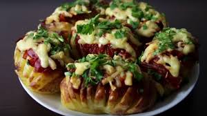 картошка с беконом и сыром в духовке рецепт с фото Kartofel Farshirovannyj Bekonom I Zapechennyj V Duhovke Recept Eda Idei Dlya Blyud Nacionalnaya Eda